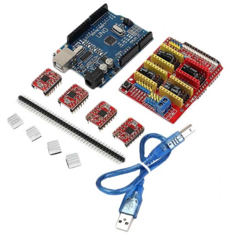 Arduino Uno CNC-Plotter Full Kiti - A4988'li (Klon)